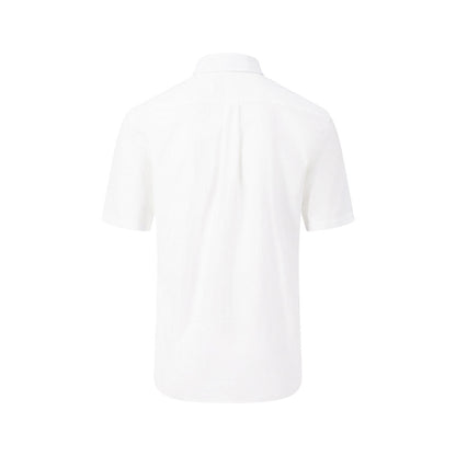 Fynch Hatton 1404 8091 802 White Short Sleeve Casual Shirt