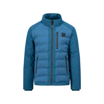 Fynch Hatton 1409 2646 624 Dark Teal Round Puffer