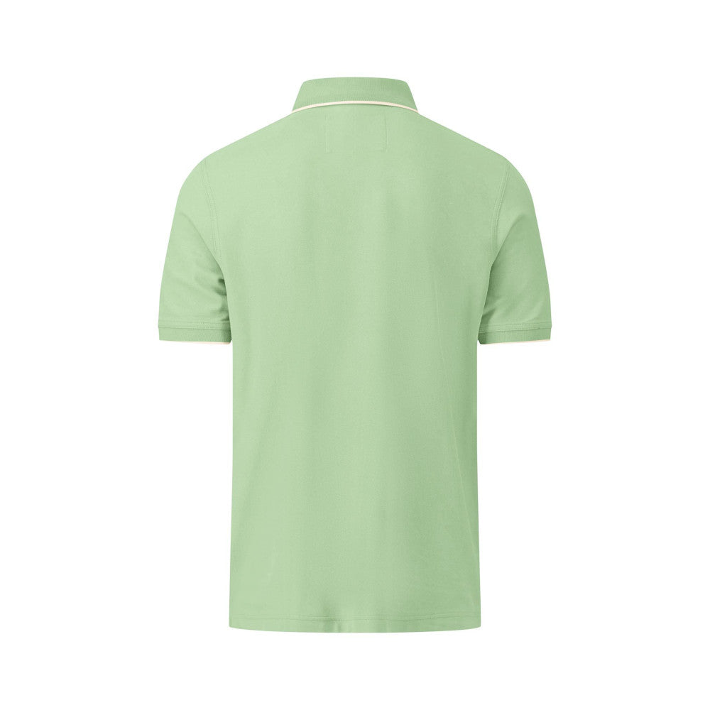 Fynch Hatton 1413 1702 715 Soft Green Modern Fit Polo Shirt