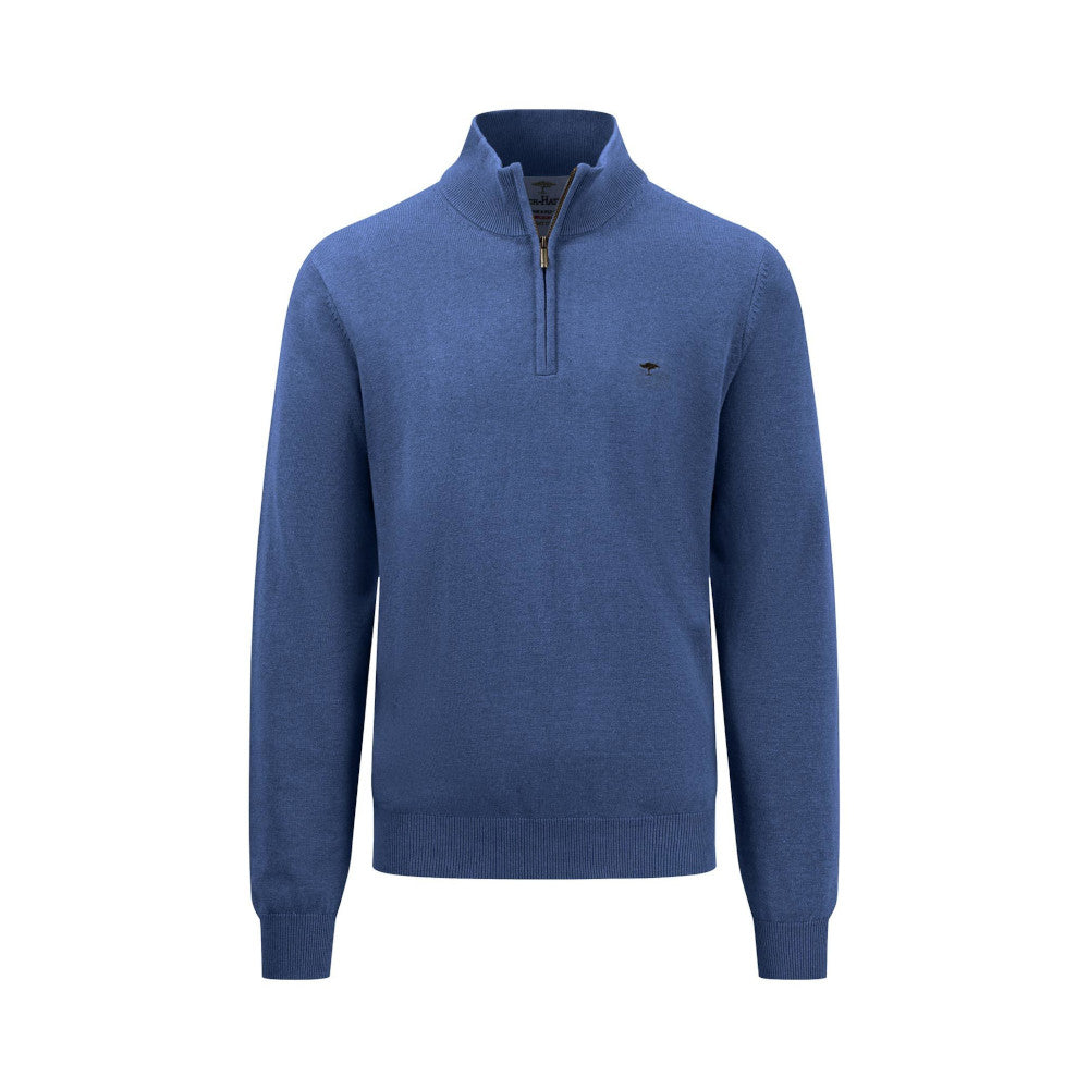 Fynch Hatton 1413 215 603 Wave Troyer-Zip Knitwear – Wallace