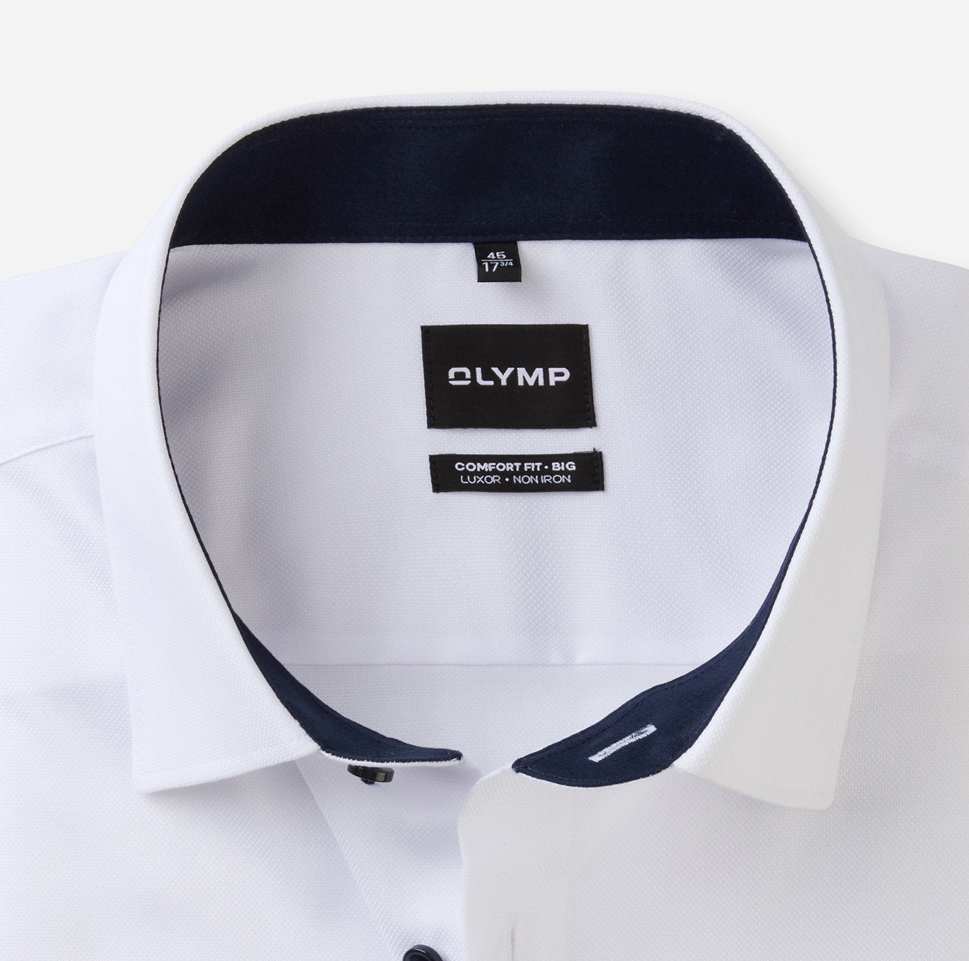 Olymp 1413 64 00 White Comfort Shirt