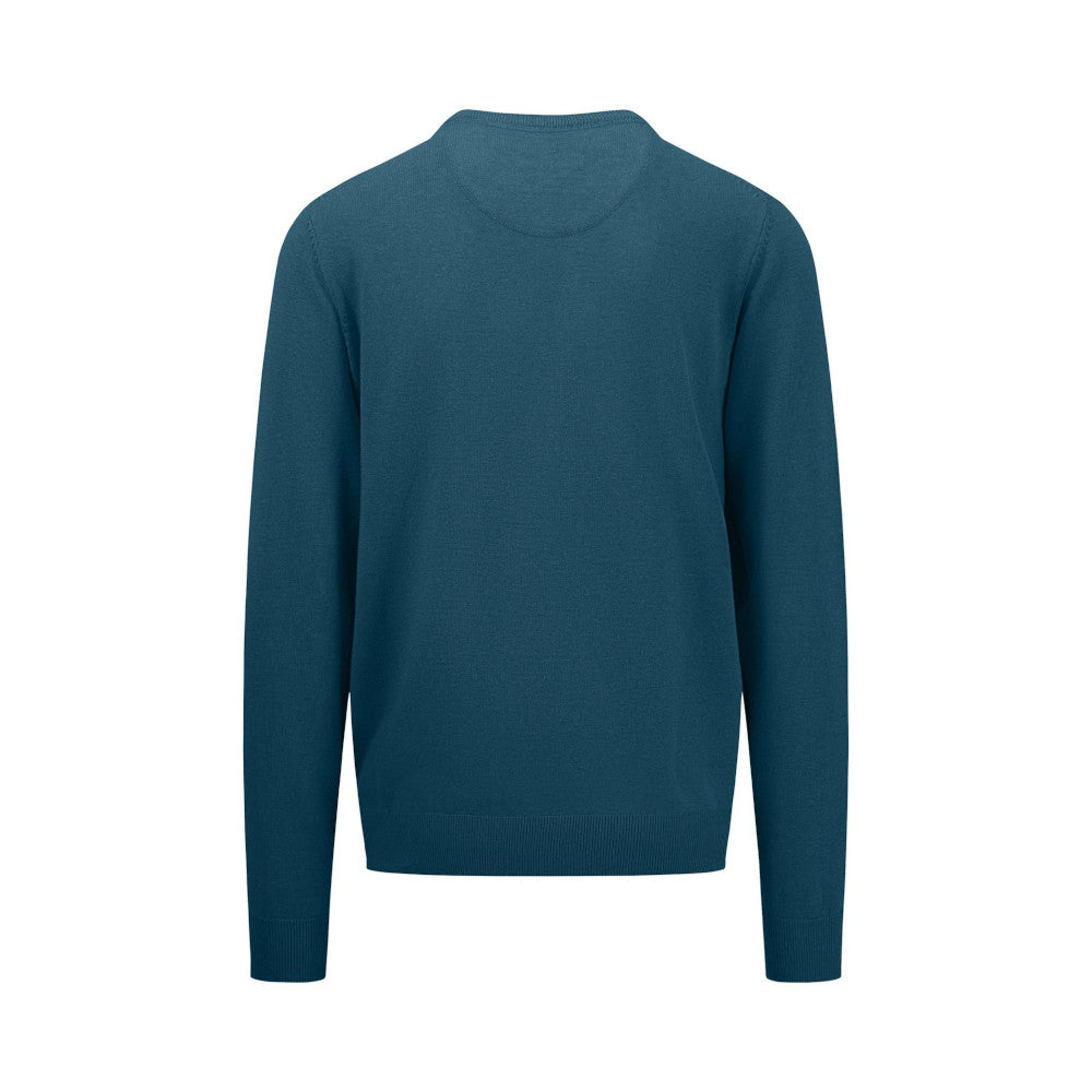 Fynch Hatton 1414 210 624 Dark Teal Round Neck