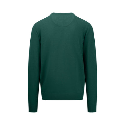 Fynch Hatton 1414 210 707 Dark Emerald Round Neck