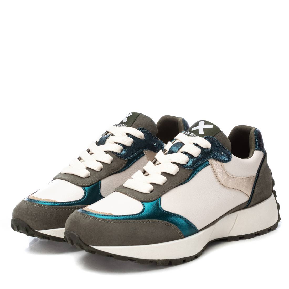 Xti 142970 Khaki Trainers