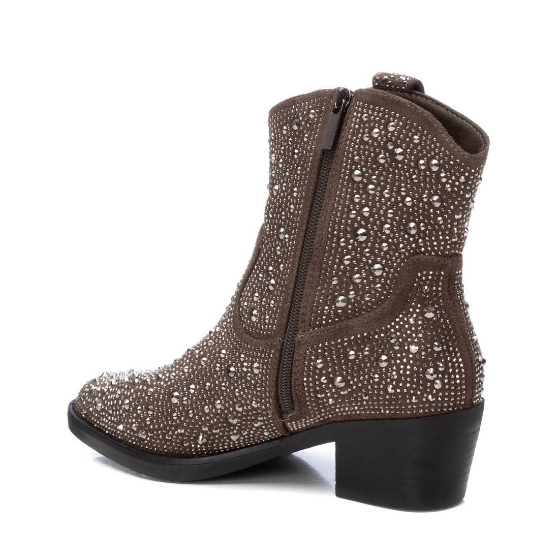 Xti 143116 Taupe Microfiber Ankle Boots