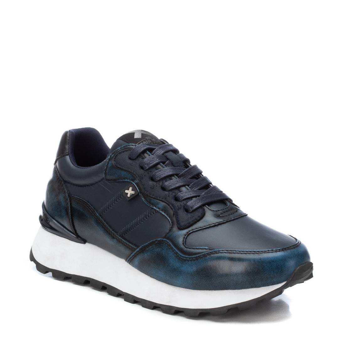 Xti 143407 Navy Textile Trainers