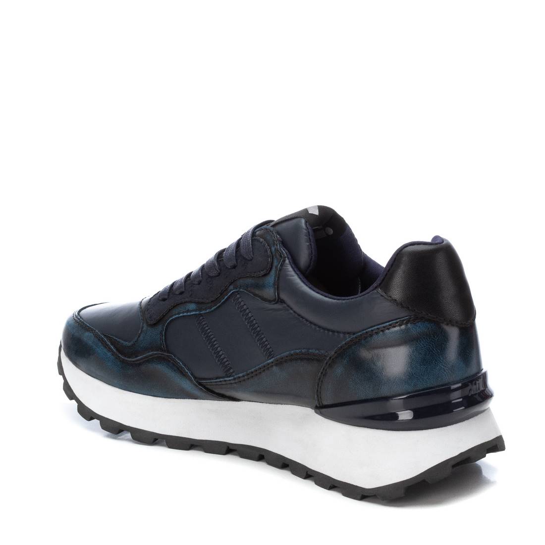 Xti 143407 Navy Textile Trainers