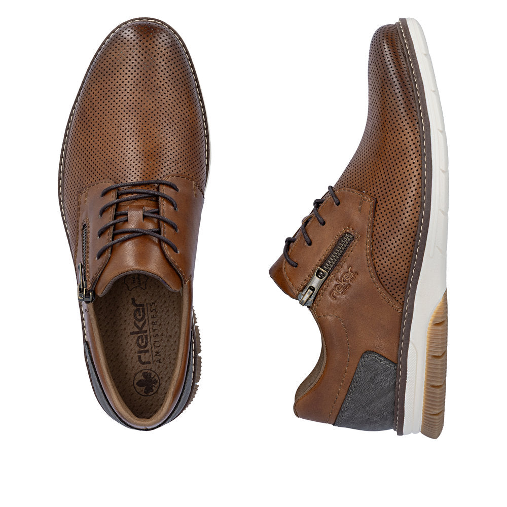 Rieker 14412-24 Nutmeg Tan Casual Shoes