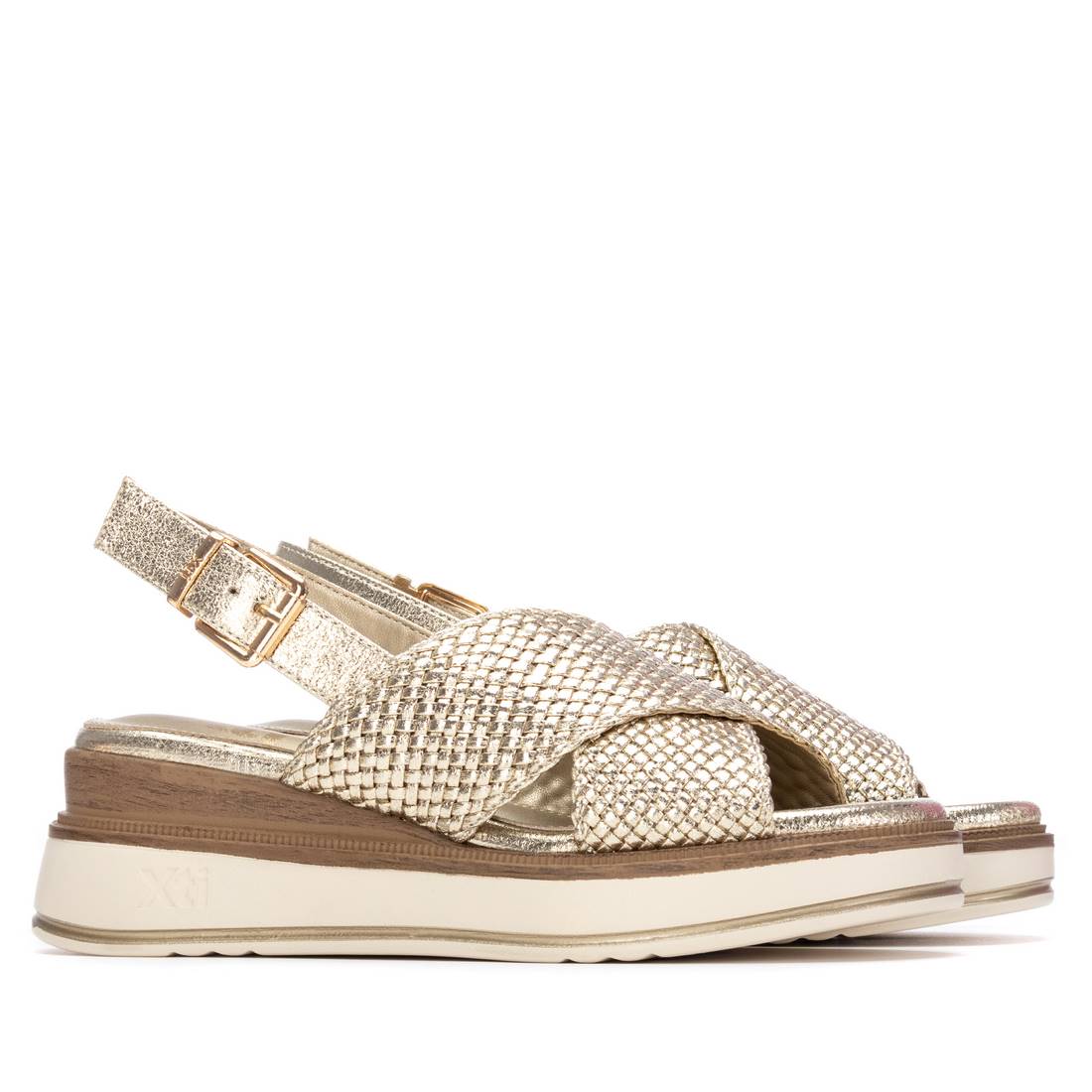 Xti 145252 Gold Sandals