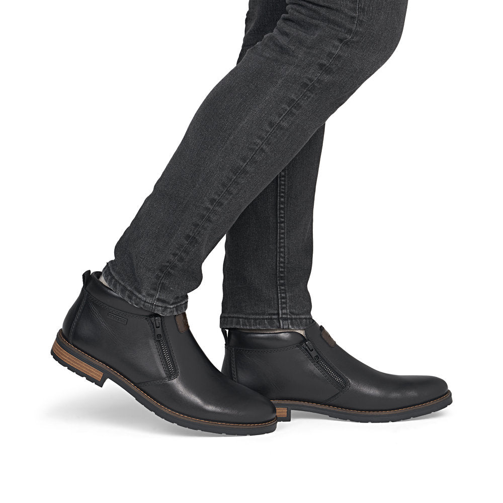 Rieker 14656-00 Black Short Boots