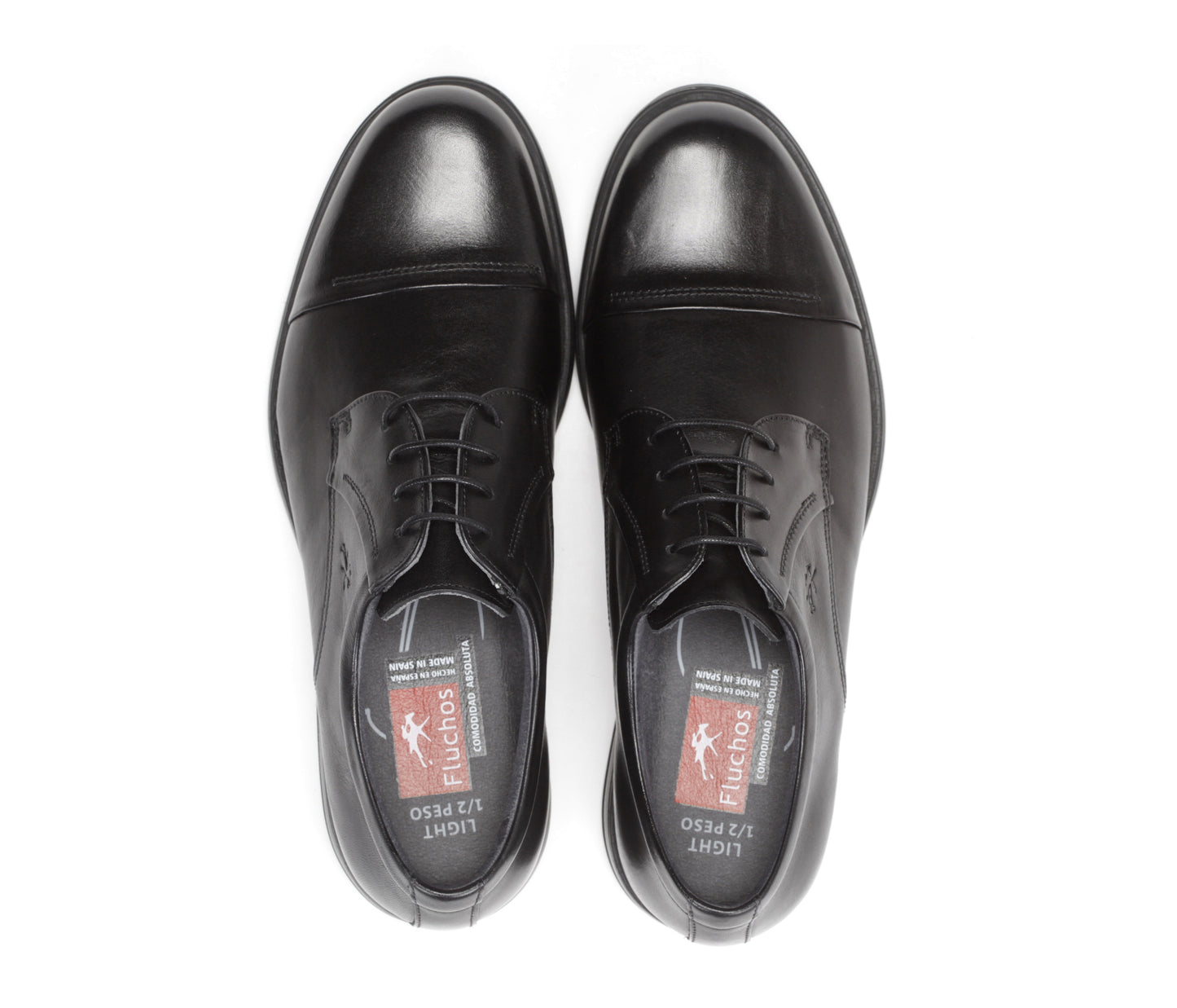 Fluchos 8468 Natural Black Stk Black Casual Shoes