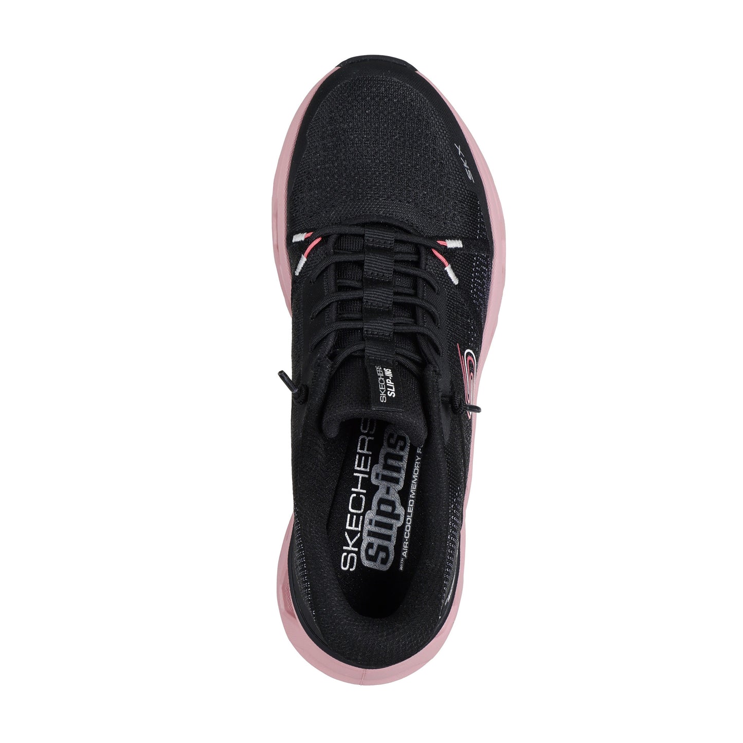 Skechers 150513 Glide-Step Altus-Fast Lane Black/Mauve Trainers
