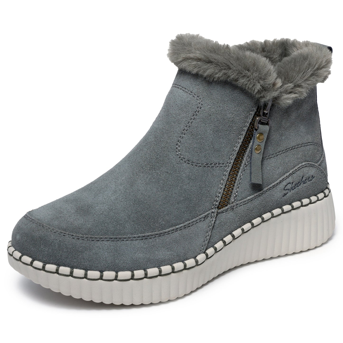 Skechers 168108 Wilshire Blvd Olive Boots