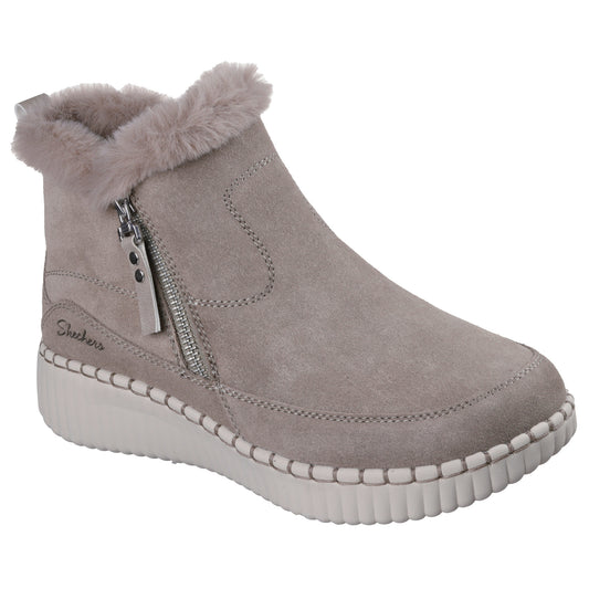 Skechers 168108 Wilshire Blvd Taupe Boots