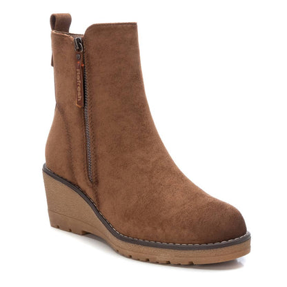 Refresh 171009 Camel Microfiber Ankle Boots