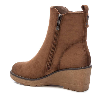 Refresh 171009 Camel Microfiber Ankle Boots