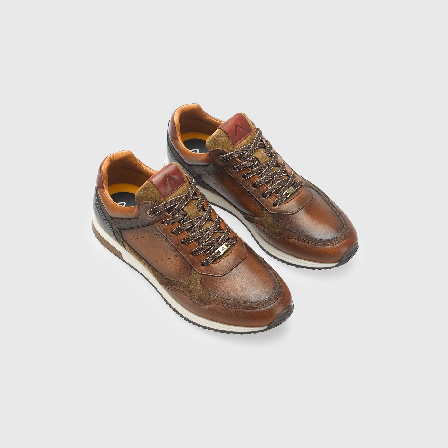 Ambitious 13052 7129AM Cognac Combi Trainers