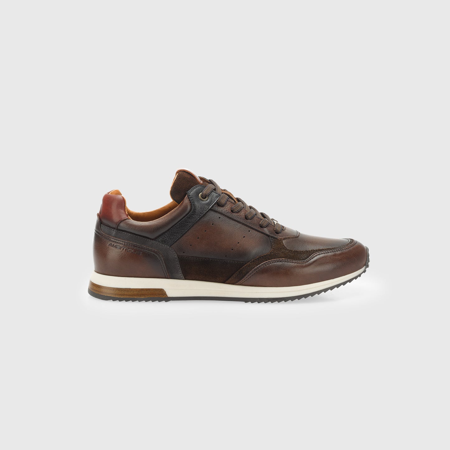 Ambitious 13052 11173AM Brown Combi Trainers