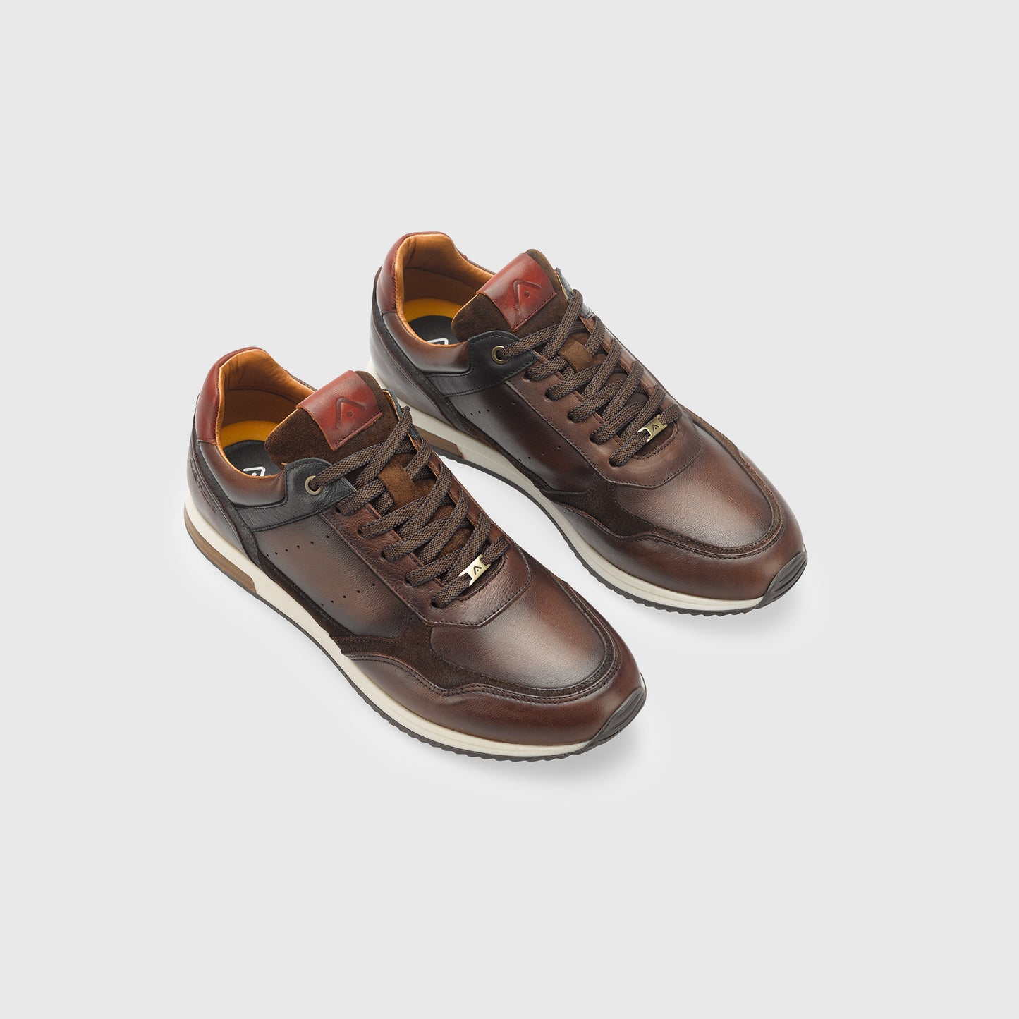 Ambitious 13052 11173AM Brown Combi Trainers