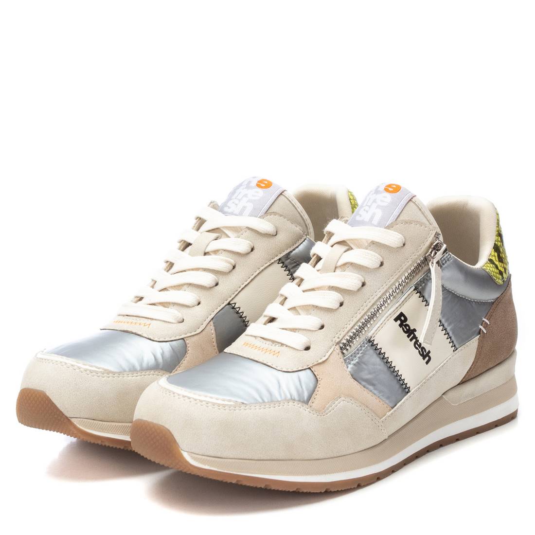 Refresh 172329 Beige Textile Trainers