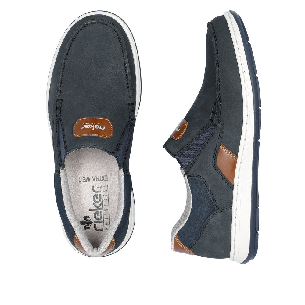 Rieker 17368-14 Ocean/Amaretto/Pacific Casual Shoes