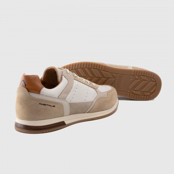 Ambitious 13425B-1300AM Offwhite Combi Trainers