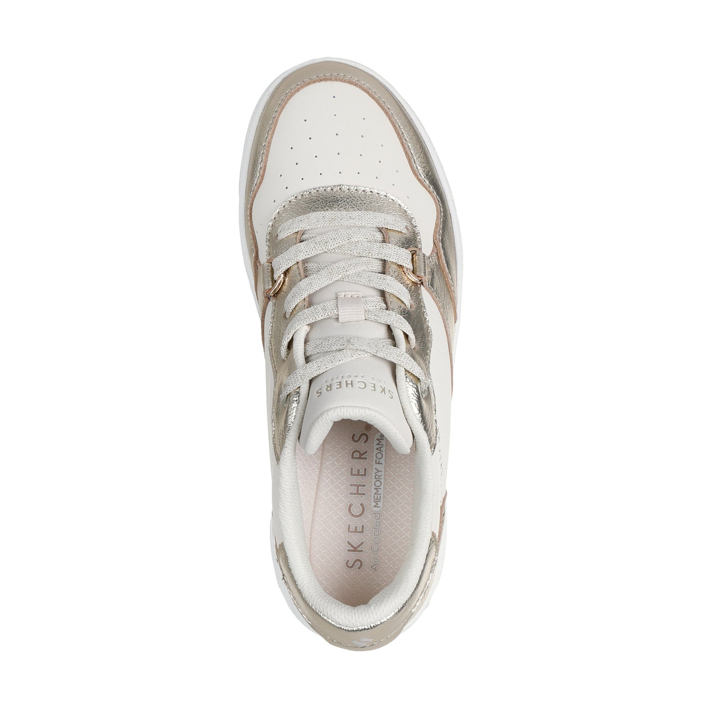Skechers 177817 Luxe Steps Champagne Trainers
