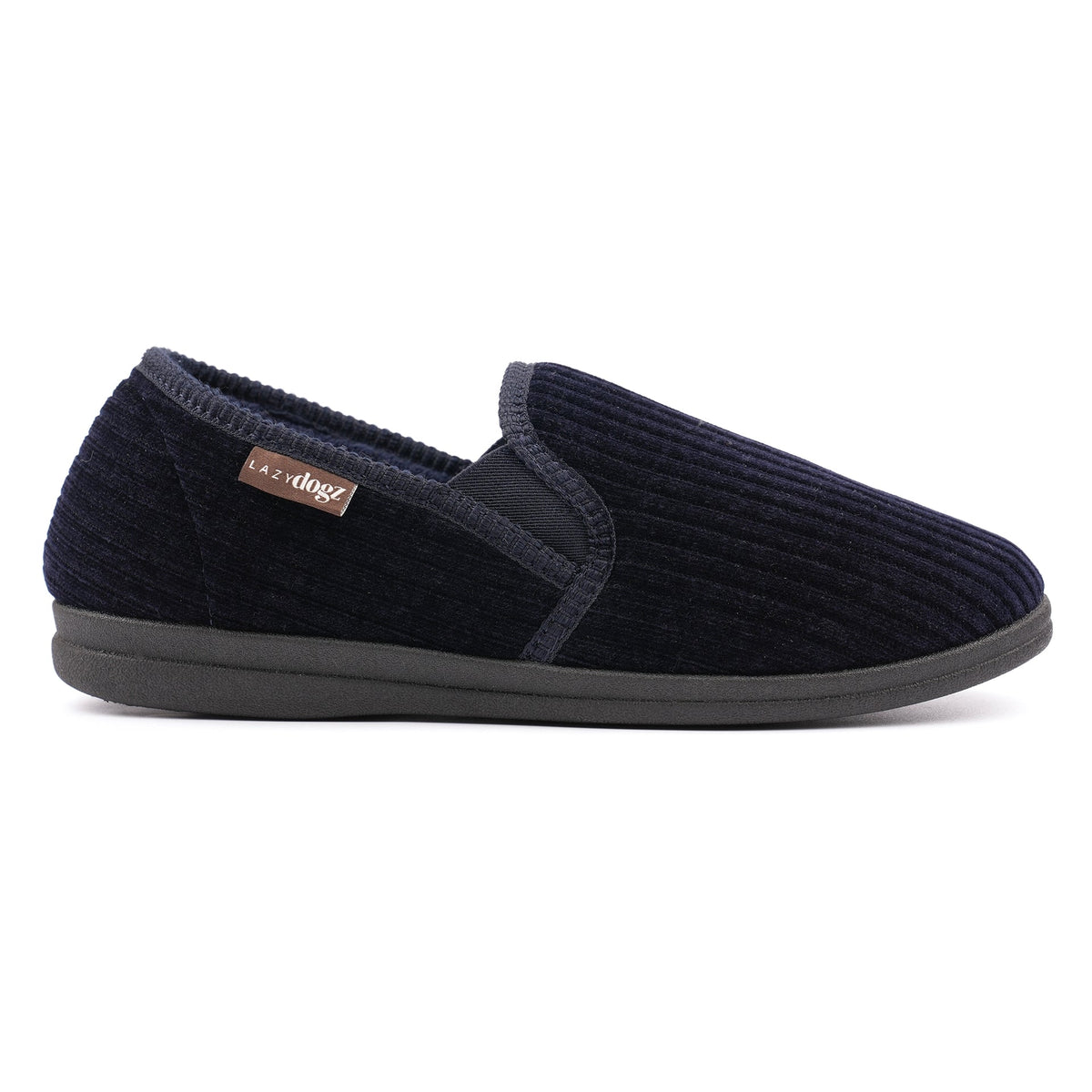Lazy Dogz Ryan Navy Slipper Navy