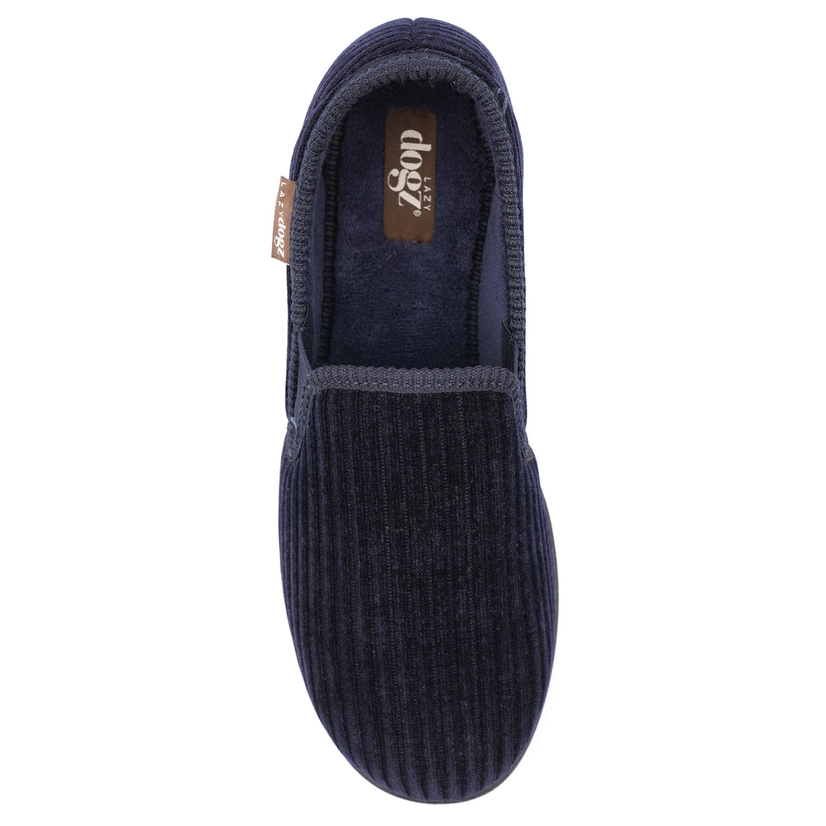 Lazy Dogz Ryan Navy Slipper Navy