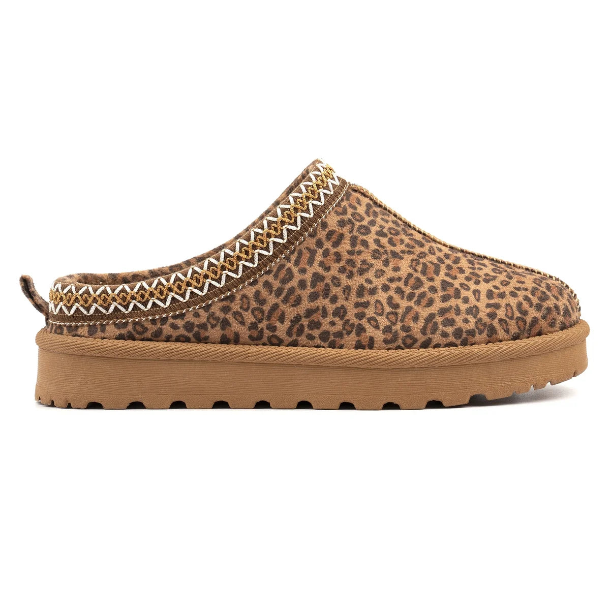 Lunar Selena Tan Ocelot Slipper Tan