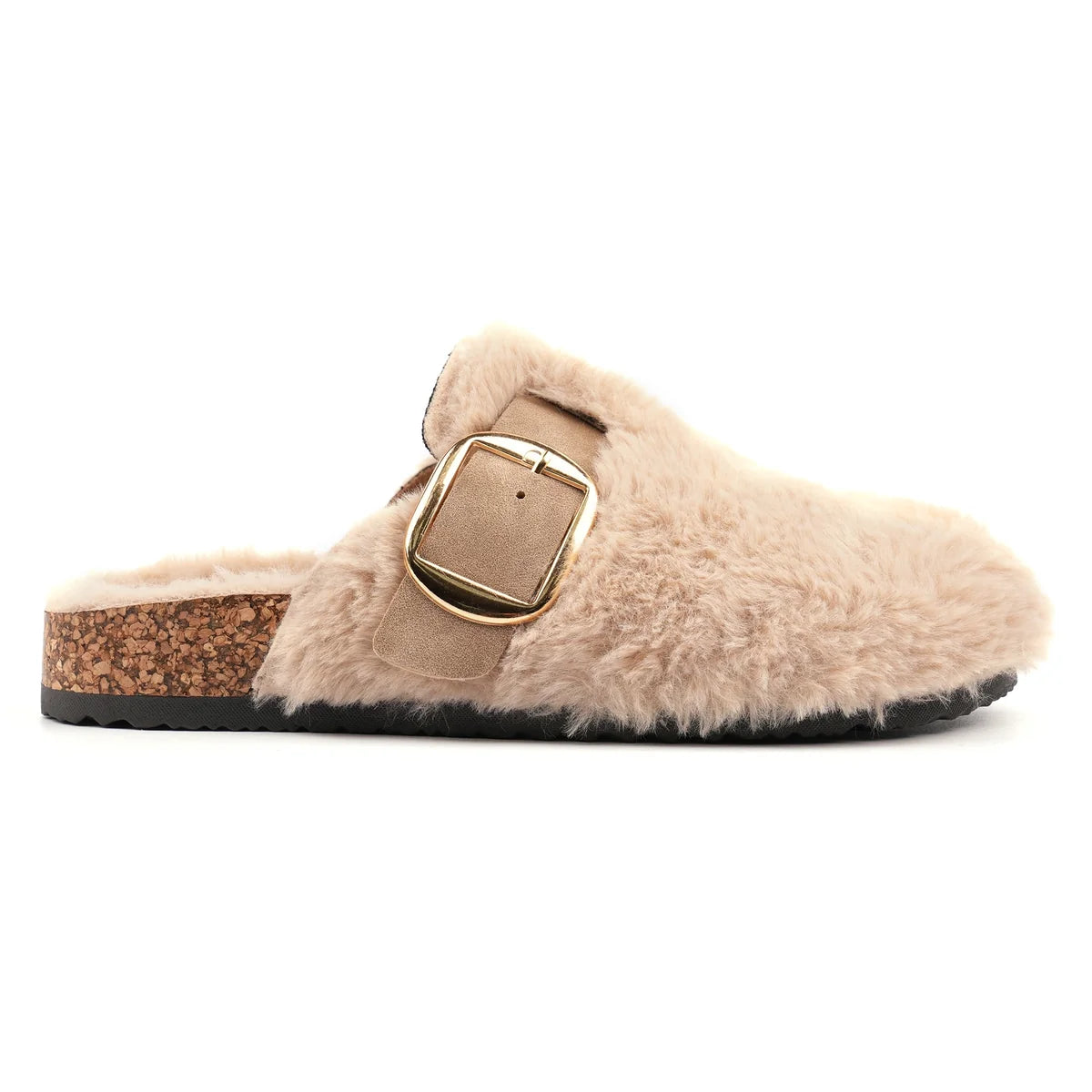 Lunar Rhianna Beige Mule Slipper Beige