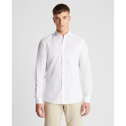 Remus Uomo 13170 01 White Tapered Fit Shirt