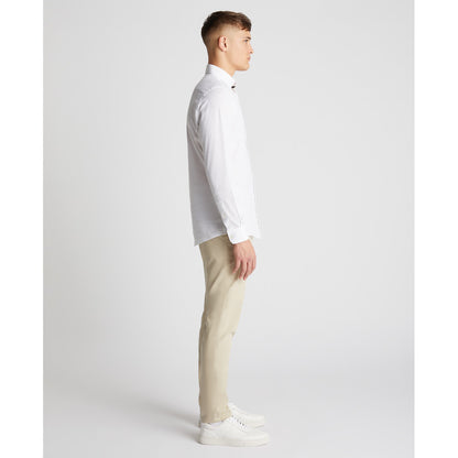 Remus Uomo 13170 01 White Tapered Fit Shirt