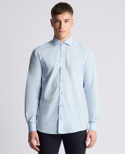 Remus Uomo 13170 22 Light Blue Tapered Fit Shirt