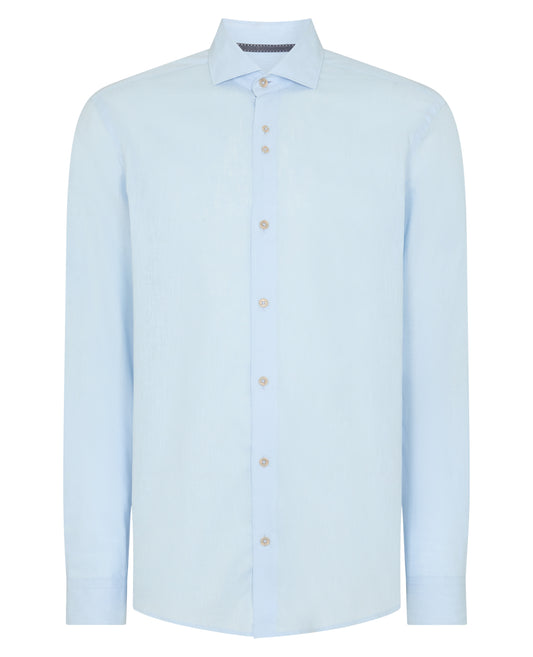 Remus Uomo 13170 22 Light Blue Tapered Fit Shirt