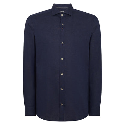 Remus Uomo 13170 78 Navy Tapered Fit Shirt