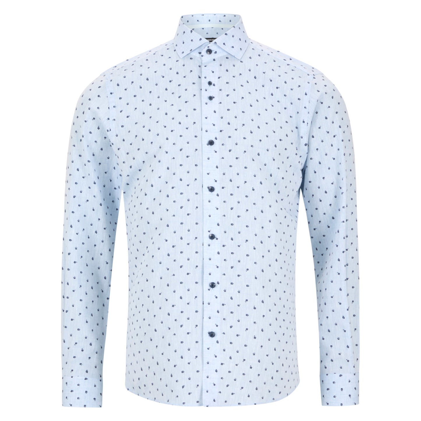 Remus Uomo 13188 22 Light Blue Tapered Shirt