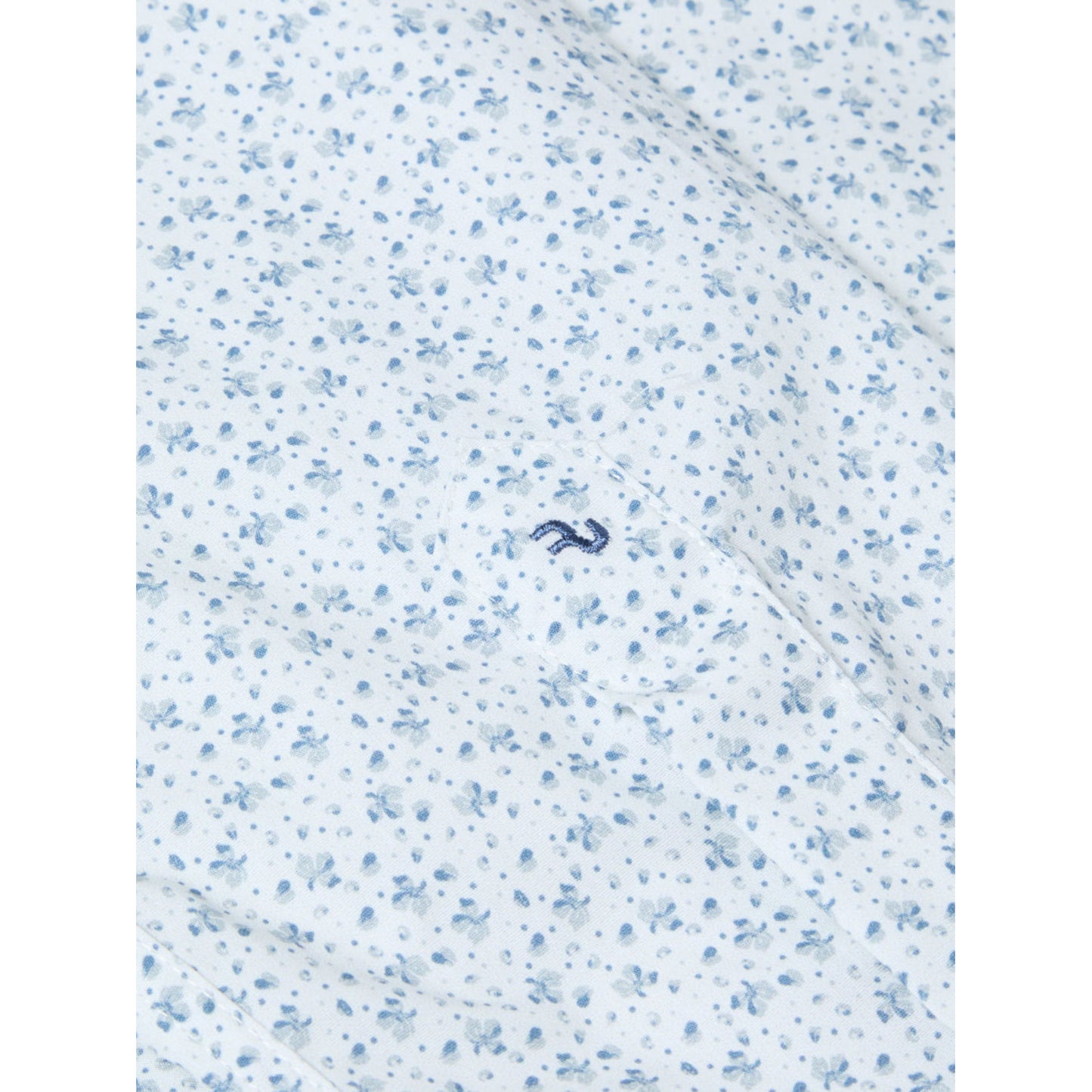 Remus Uomo 13190 12 Blue Tapered Dress Shirt