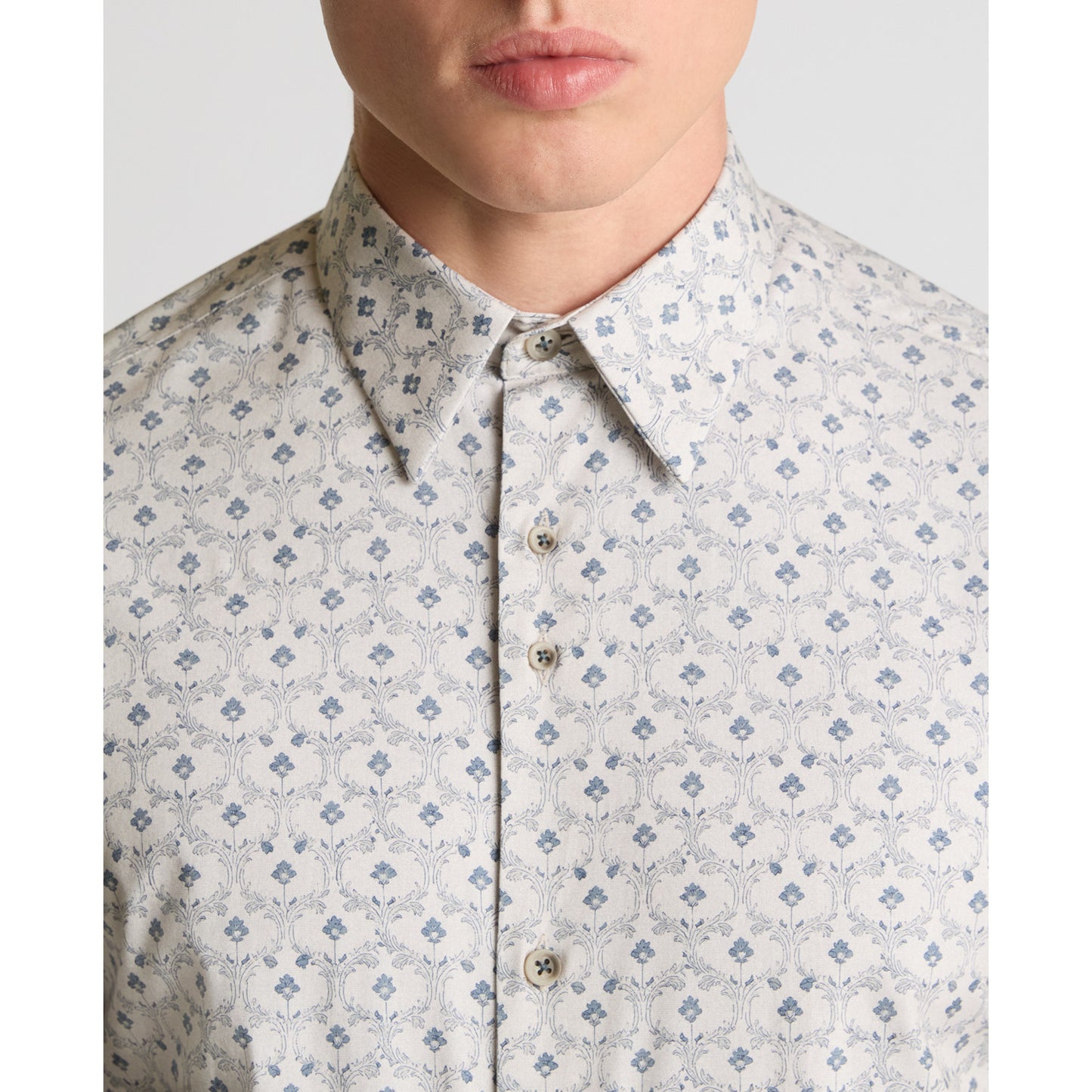Remus Uomo 13314 91 Stone Regular Shirt