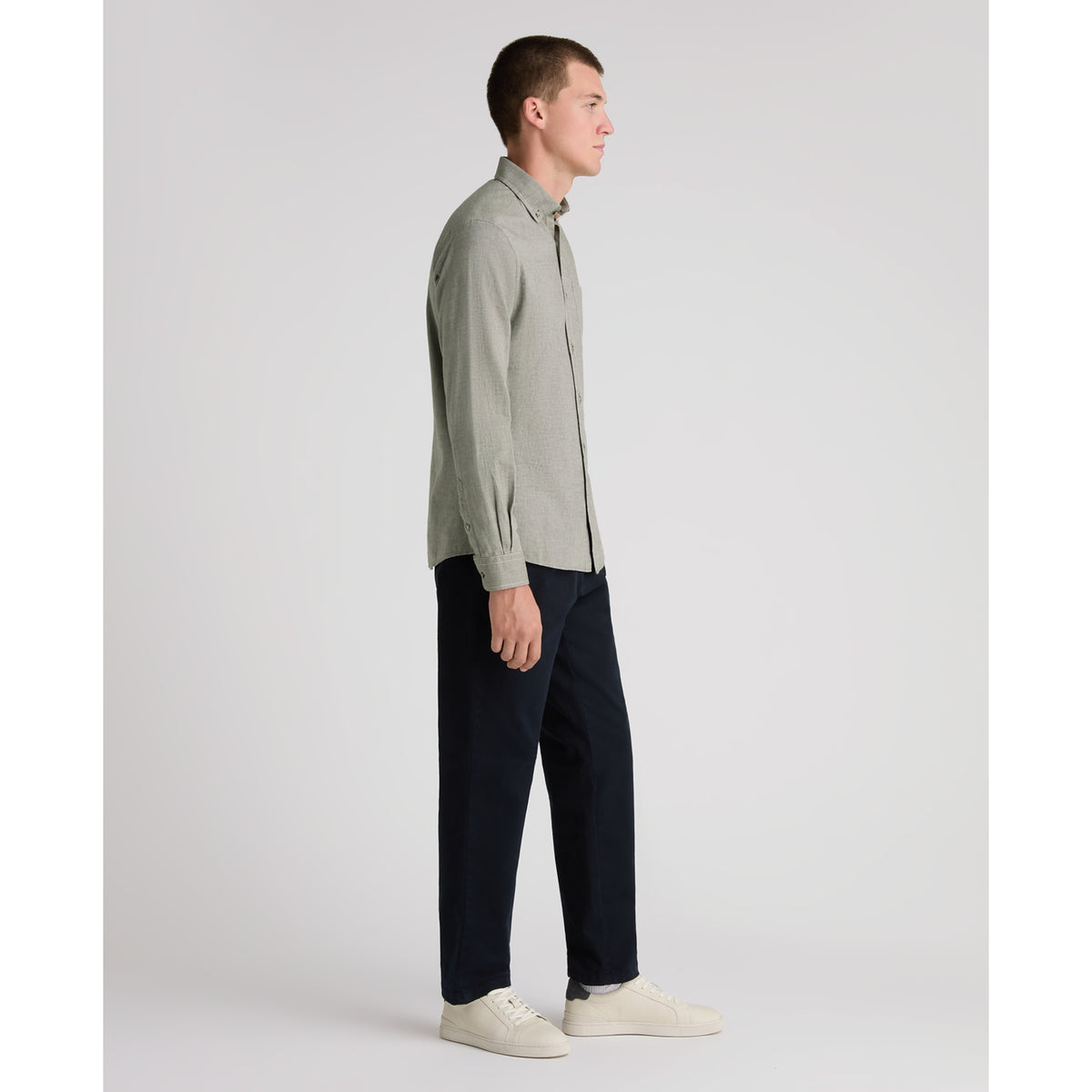 Remus Uomo 13402 34 Green Tapered Shirt