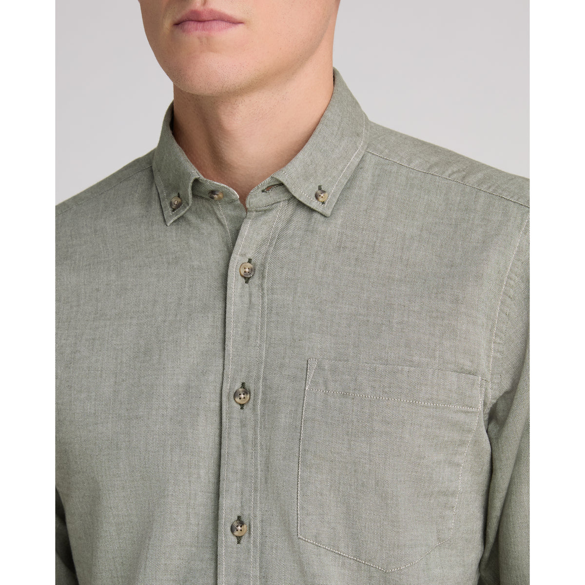 Remus Uomo 13402 34 Green Tapered Shirt