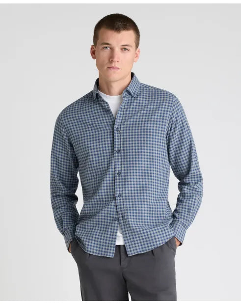 Remus Uomo 13404 27 Blue Tapered Shirt