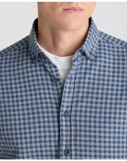 Remus Uomo 13404 27 Blue Tapered Shirt