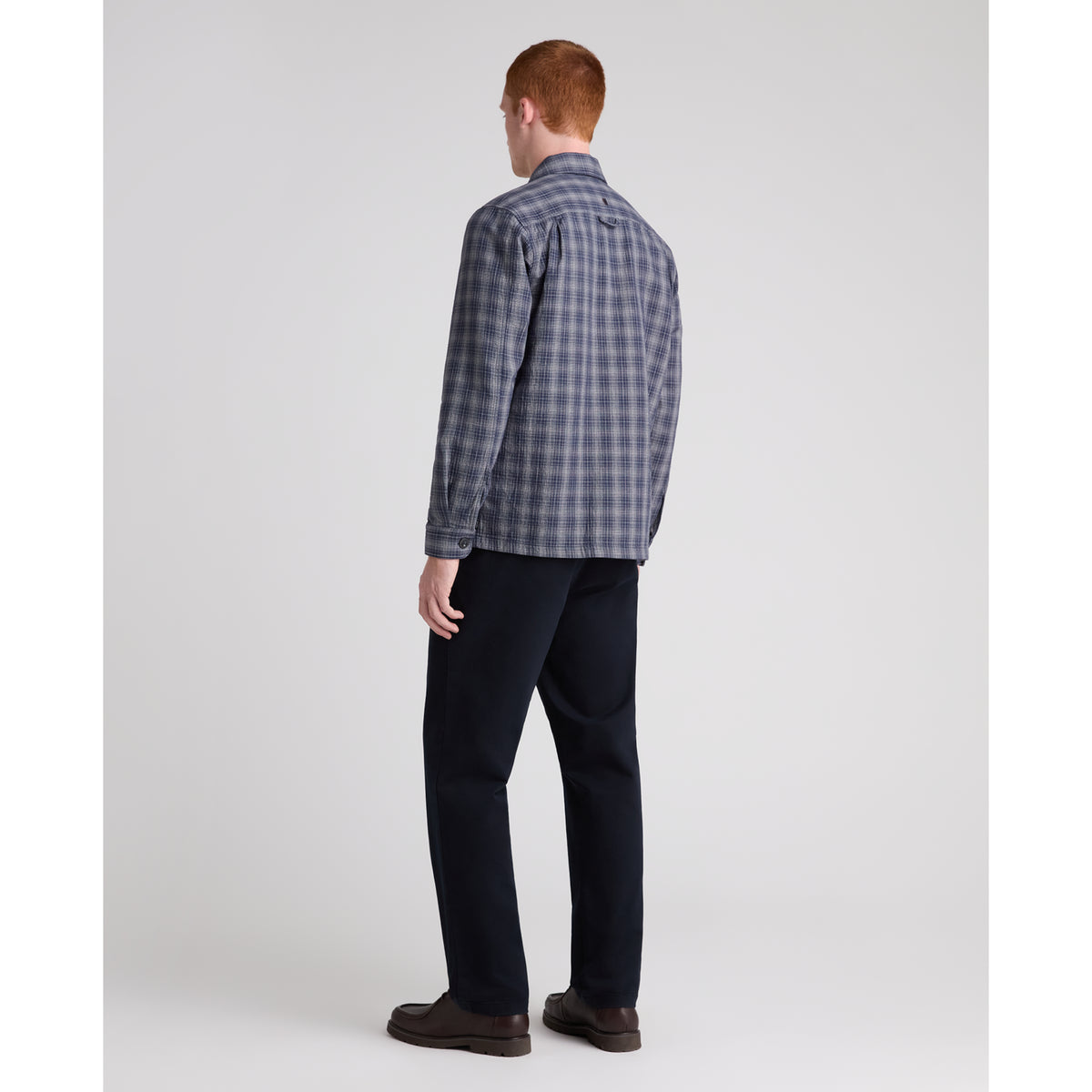 Remus Uomo 13415 27 Dark Blue Shacket