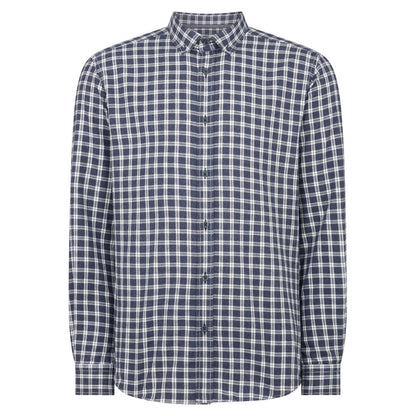 Remus Uomo 13774 28 Dark Blue Tapered Fit Seville Casual Shirt