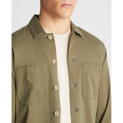 Remus Uomo 13901 36 Khaki Overshirt