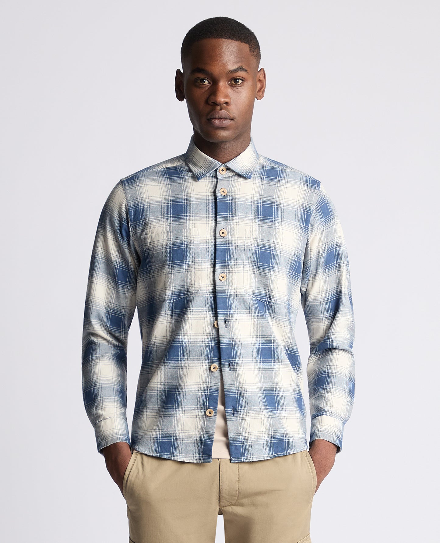 Remus Uomo 13905 26 Blue Overshirt