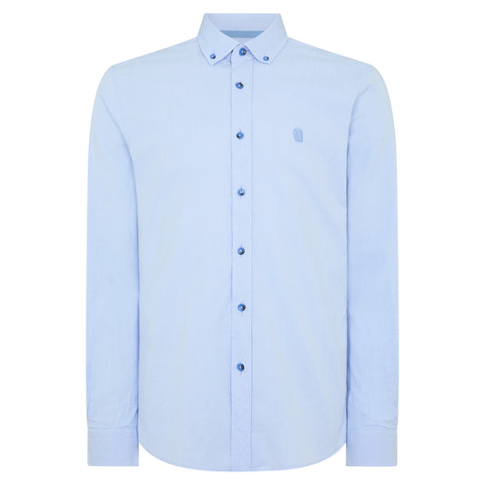 Remus Uomo 13961 22 Light Blue Tapered Fit Shirt
