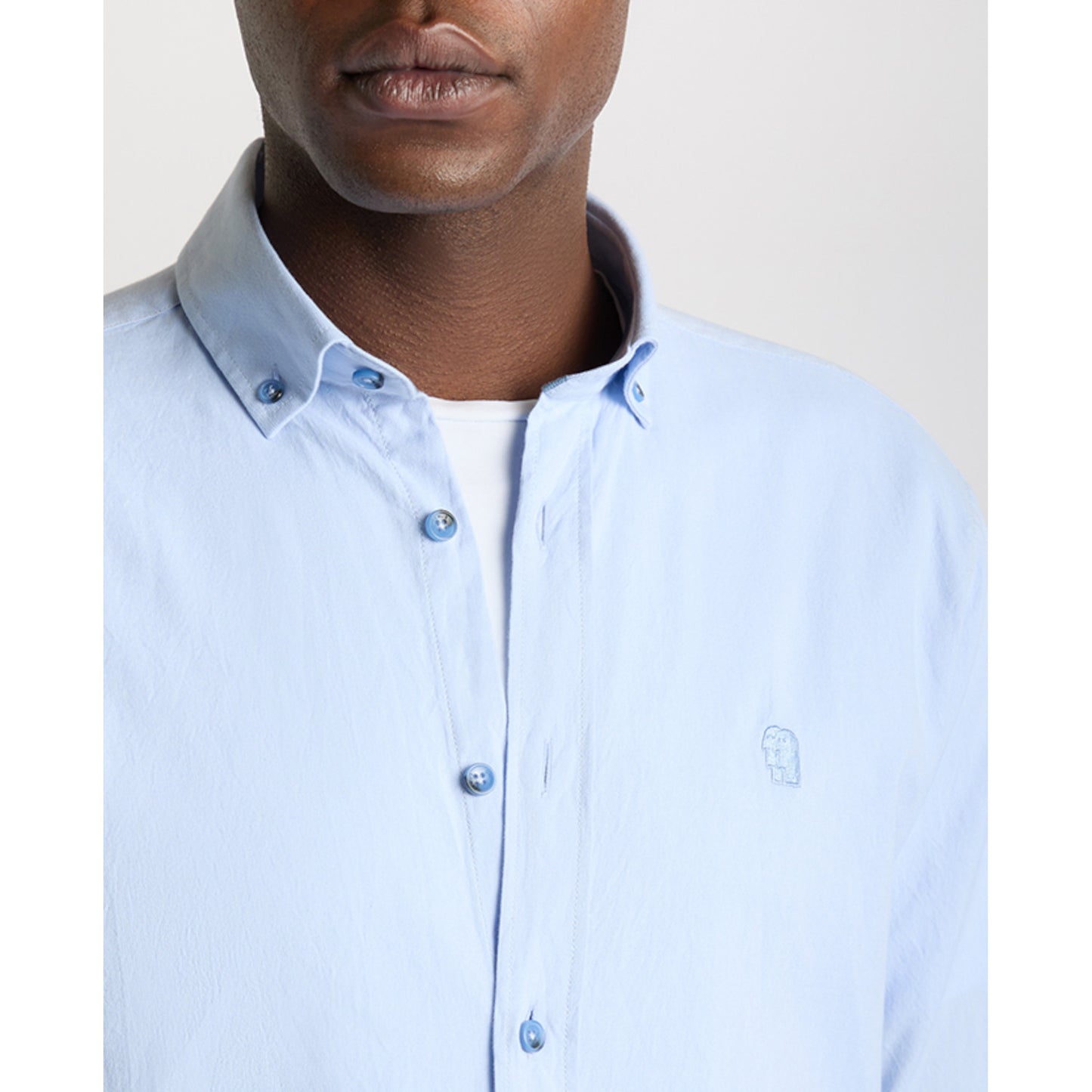 Remus Uomo 13961 22 Light Blue Tapered Fit Shirt