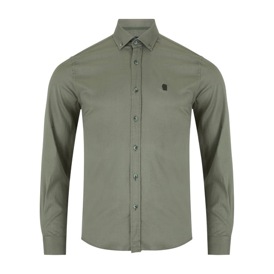 Remus Uomo 13961 36 Olive Tapered Shirt